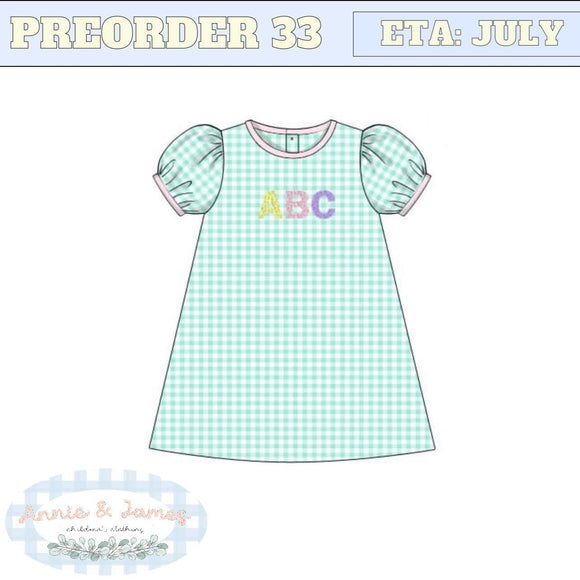 Girl's ABC Dress