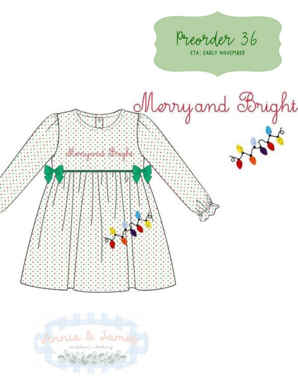 Girl's Merry and Bright Dress