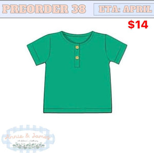 Boys Green Shirt