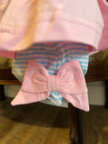 Girl's Flower Diaper Set